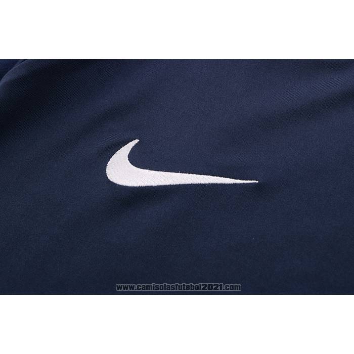 Fato de Treino Paris Saint-Germain Manga Curta 2022-2023 Azul - Calcas Curta